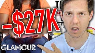 Millionaire Reacts: How One Teacher Spends Her $69,000 Salary | Glamour