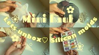 Aesthetic mini haul  silicon molds + cute stuff  [Art_by_sumii]