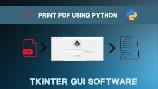 Print PDF using Python | GUI Application