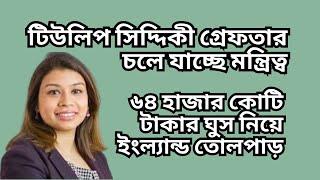 টিউলিপ সিদ্দিকী গ্রেফতার ! চলে যাচ্ছে মন্ত্রিত্ব ! ৬৪ হাজার কোটি টাকার ঘুষ নিয়ে ইংল্যান্ড তোলপাড় !