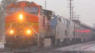 BNSF Rescues Amtrak Southwest Chief & MORE !!! January 10th, 2015