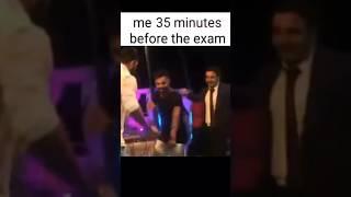 Moments Before Exam  #shorts #cricket #edit