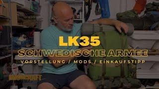 LK35 Rucksack der schwedischen Armee   #militarygear #LK35 #bushcraft