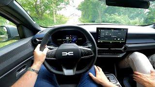 New DACIA DUSTER Hybrid 2024 - POV test drive & REVIEW (country roads & highway)