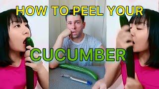 How to Peel a Cucumber in 2021 #memes #comedy #cucumber #meme #youtubecomedy #laughoftheday #viral