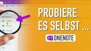  OneNote Notizbuch-Struktur: Mehr Überblick dank diesen erprobten Tipps!