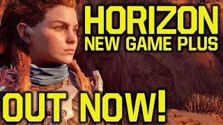 Horizon Zero Dawn New Game Plus OUT NOW + NEW GEAR + NEW WEAPONS & WAY MORE (Horizon Zero Dawn 1.30)