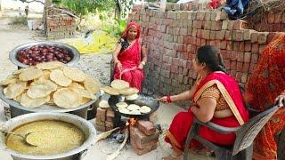 छोला भटूरा के साथ मिठा गुलाबजामुन मिल जाए तो बच्चे  खुशी से मांग कर खाएं Chhola,Bhatura,Gulabjamun