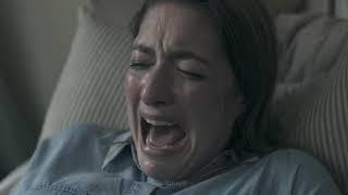 Matriarch (2018): Rachel is held by an older couple who intend to take her baby