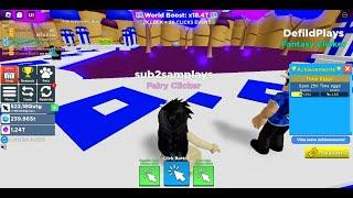 ROBLOX clicker simulator test server! live!