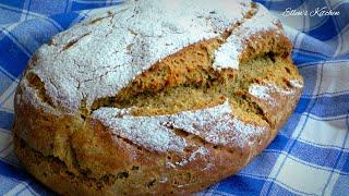 RYE BREAD on KEFIR WITHOUT YEAST! A Quick and Easy Bread Recipe in the Oven!