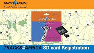 Tracks4Africa – SD Card Registration, How to Register your Tracks4Africa SD Card , GPS Maps