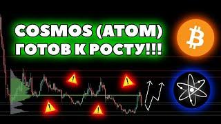 🟢 COSMOS (ATOM) сформировал сетап! Апдейт по Биткоину!