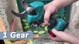 Cordless pruner for branches 18 volts. 45 mm. Makita 18V Battery.