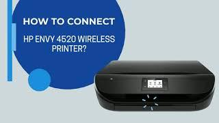 How To Connect Hp Envy 4520 Wireless Printer? | #techiebee