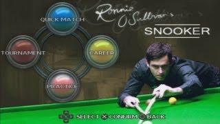 CGR Undertow - RONNIE O'SULLIVAN'S SNOOKER review for PlayStation 3