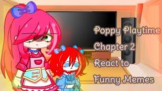 Poppy Playtime Chapter 2 React to Funny Memes//Short//Gacha Club Edition//