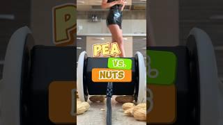 Pea vs. Crunchy Nuts! High Heels Crushing Food! Oddly Satisfying! ASMR