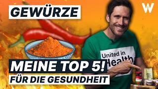 TOP 5 Gewürze, die Du jeden Tag verwenden solltest (für eine gesunde Ernährung)