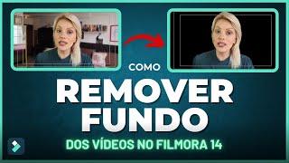 Como remover o fundo do vídeo com IA - o método mais rápido e fácil!