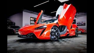 2024 McLaren Artura Performance! Only 905 original miles! Ember Orange! Twin Turbo Hybrid 3.0L V6!