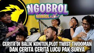 Cerita di balik plot twist nya konten Twomann dan Cerita-cerita lucu pak Surya