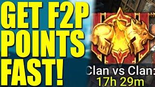 How To Get INSANE Clan V Clan Points FOR FREE! Raid: Shadow Legends