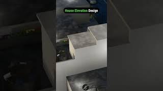 Elevation Design | Terrace Garden | 18'X50' ft House Elevation design || Archie Sense #shorts