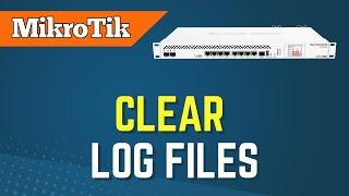 How to clear Mikrotik log history