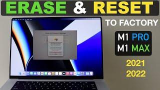 How To Reset Apple MacBook M1 Pro & M1 Max ?