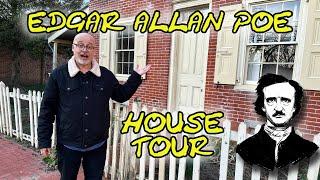 Exploring Edgar Allan Poe's Haunting Home In Philadelphia!