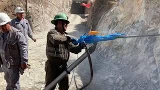 YT27 pneumatic air leg rock drill machines for road and mine drilling