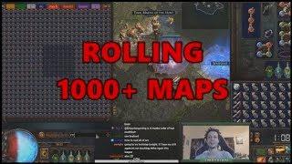 [PoE] Stream Highlights #224 - Rolling 1000+ maps