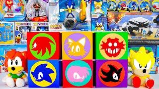 Sonic The Hedgehog Toys Boxes Unboxing ASMR | Sonic, Tails, Knuckles, Amy Rose, Shadow