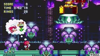 Sonic Mania: Heavy King Boss as SONIC