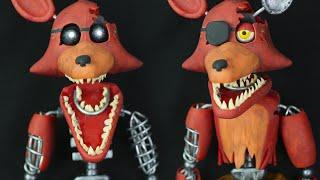 IGNITED FOXY & OLD FOXY  "TUTORIAL" POLYMER CLAY