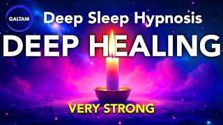 Deep Sleep Hypnosis  (Activate Self Healing) VERY STRONG!! Trance & Inner Cleansing