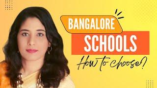 Bangalore Schools: CBSE, ICSE, IB, IGCSE, and NIOS boards