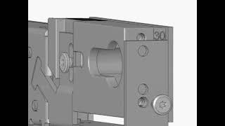 Abloy EL404 Backset