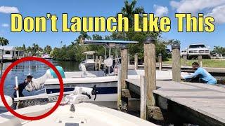 Don't Launch Like This!! | Boneheaded Boaters of The Week