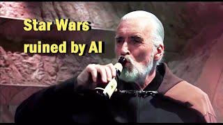 Star Wars EP2 ruined by AI