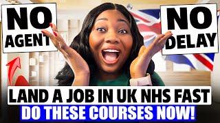 The Right Courses That Will Land You A Job In NHS With Sponsorship