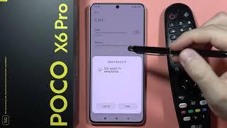 POCO X6 Pro: Cast Screen to TV - Screen Mirroring on POCO X6 Pro #howtodevices