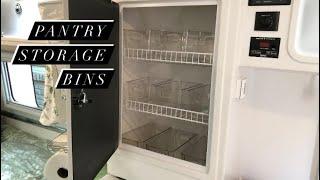 Oliver Legacy Elite II. Pantry and bedroom overhead storage bins.