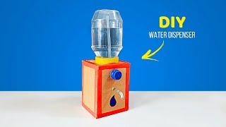 How to Make a Water Dispenser from Cardboard || DIY Water Dispenser at Home