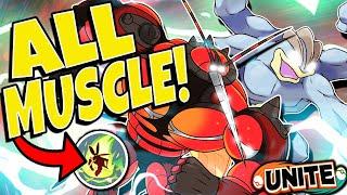 STRONG MUSCLE DUO COMP! Buzzwole is SWOLE | Pokemon Unite | zugrug