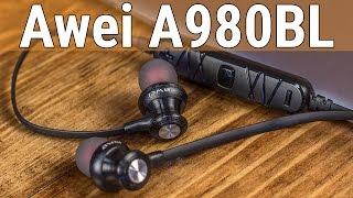 Awei A980BL - распаковка и краткий обзор bluetooth наушников за 15$