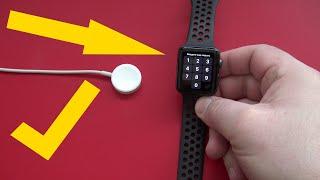 Сброс часов Apple Watch без айфона