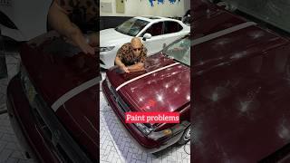 paint problems, how to fix it ️#car #polish #carcare