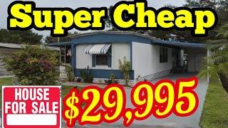 $29,995 SUPER CHEAP Mobile Home For Sale in Vero Beach Florida